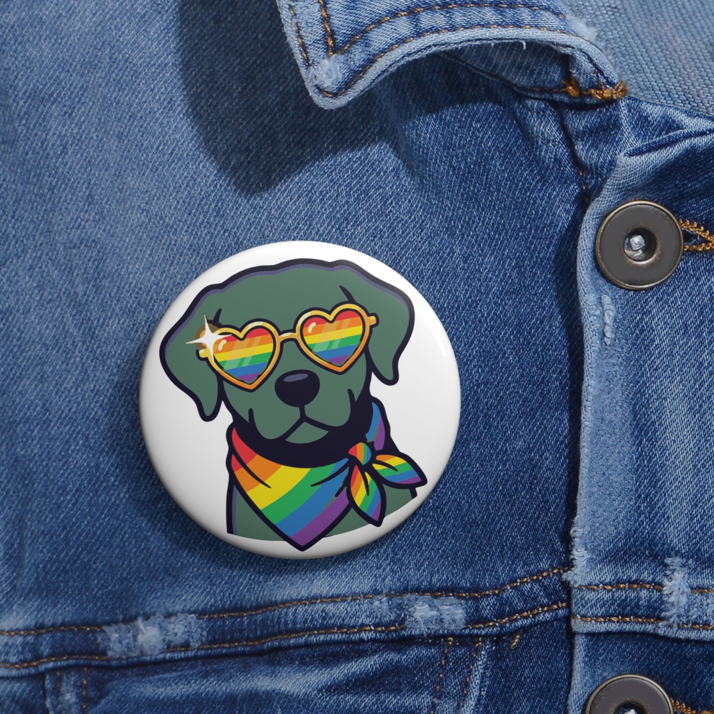 Doggo | Prideglasses Pride Button