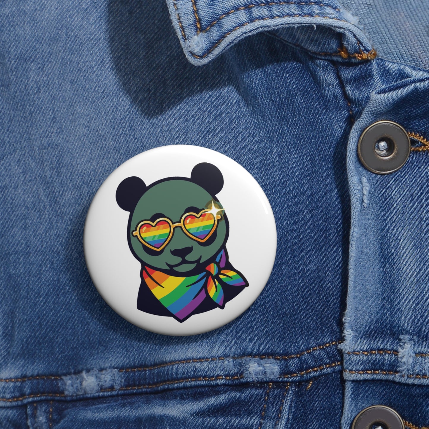 Panda | Prideglasses Pride Button