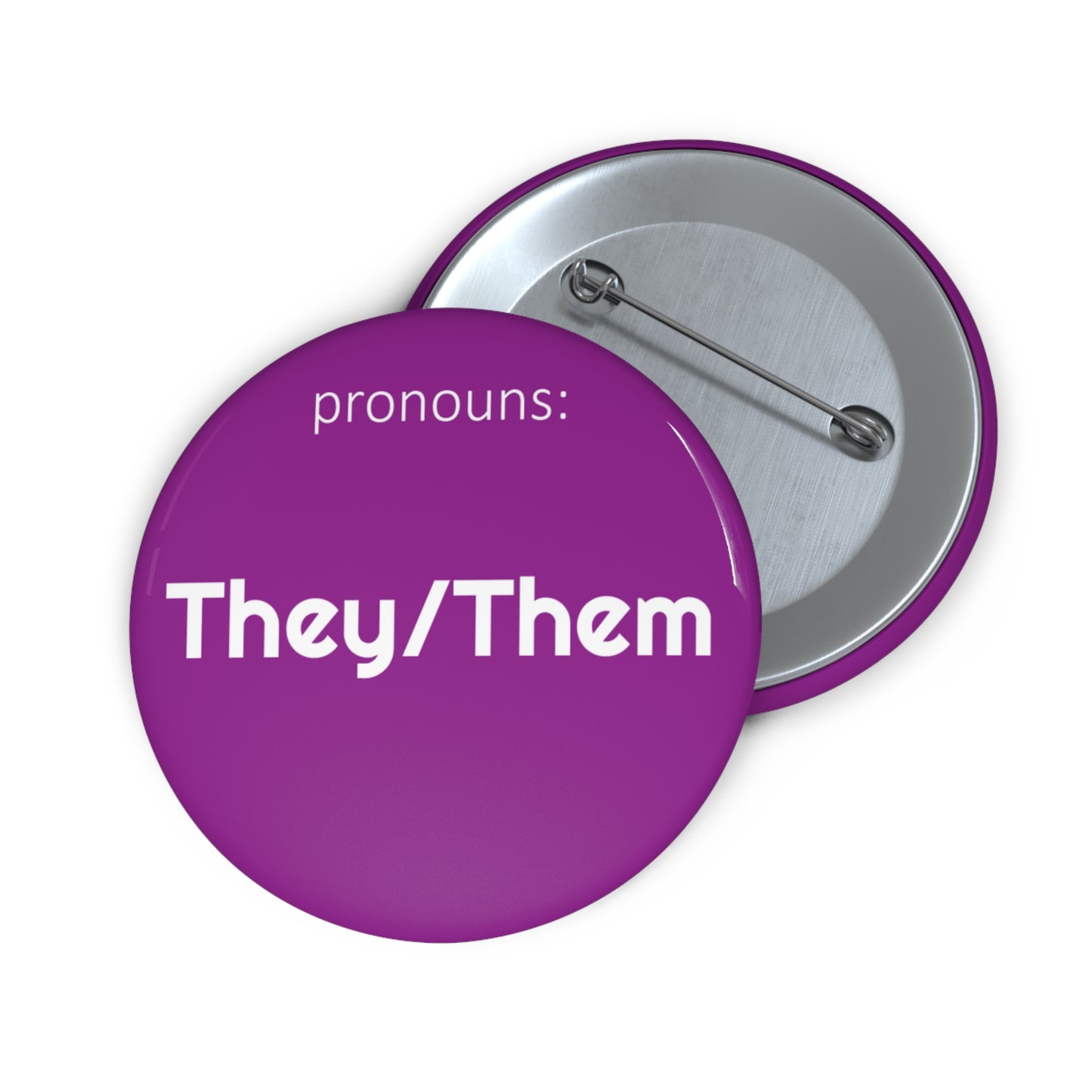They/Them | Pronoun Pin | Pride Button