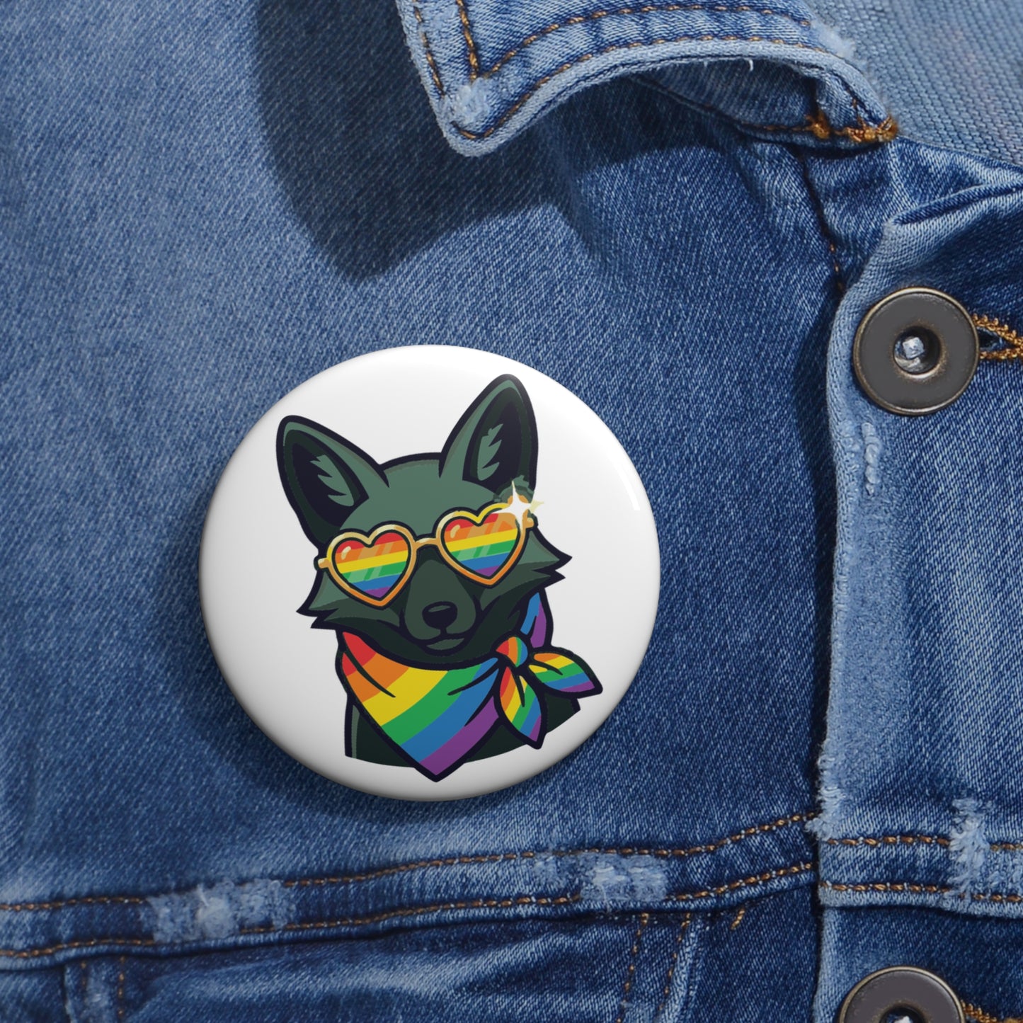 Fox | Prideglasses Pride Button