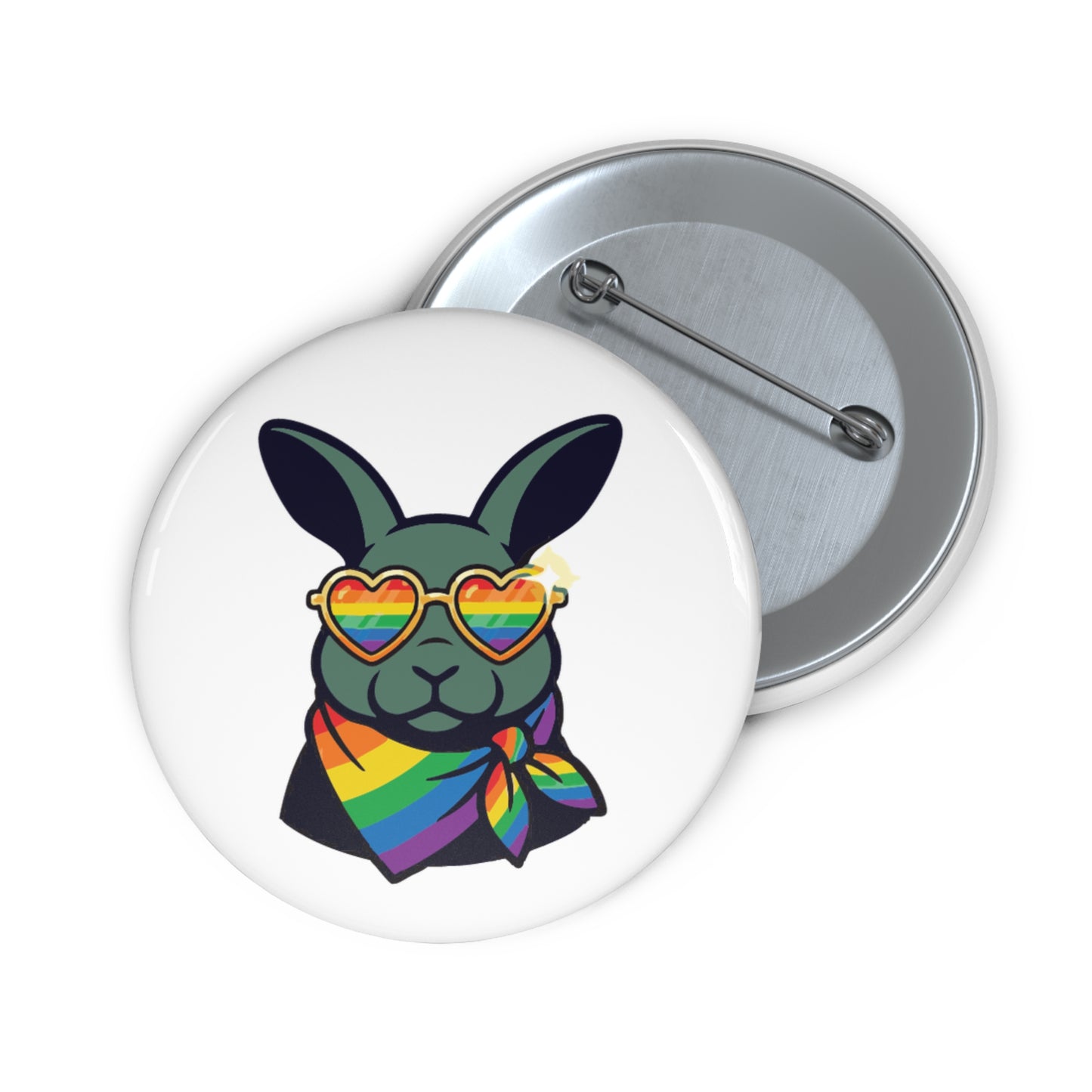 Rabbit | Prideglasses Pride Button