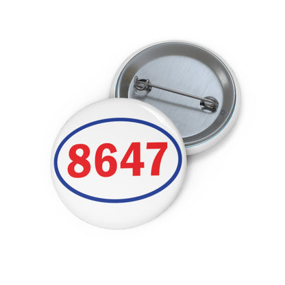 86 47 | Restaurant Slang Pin Button