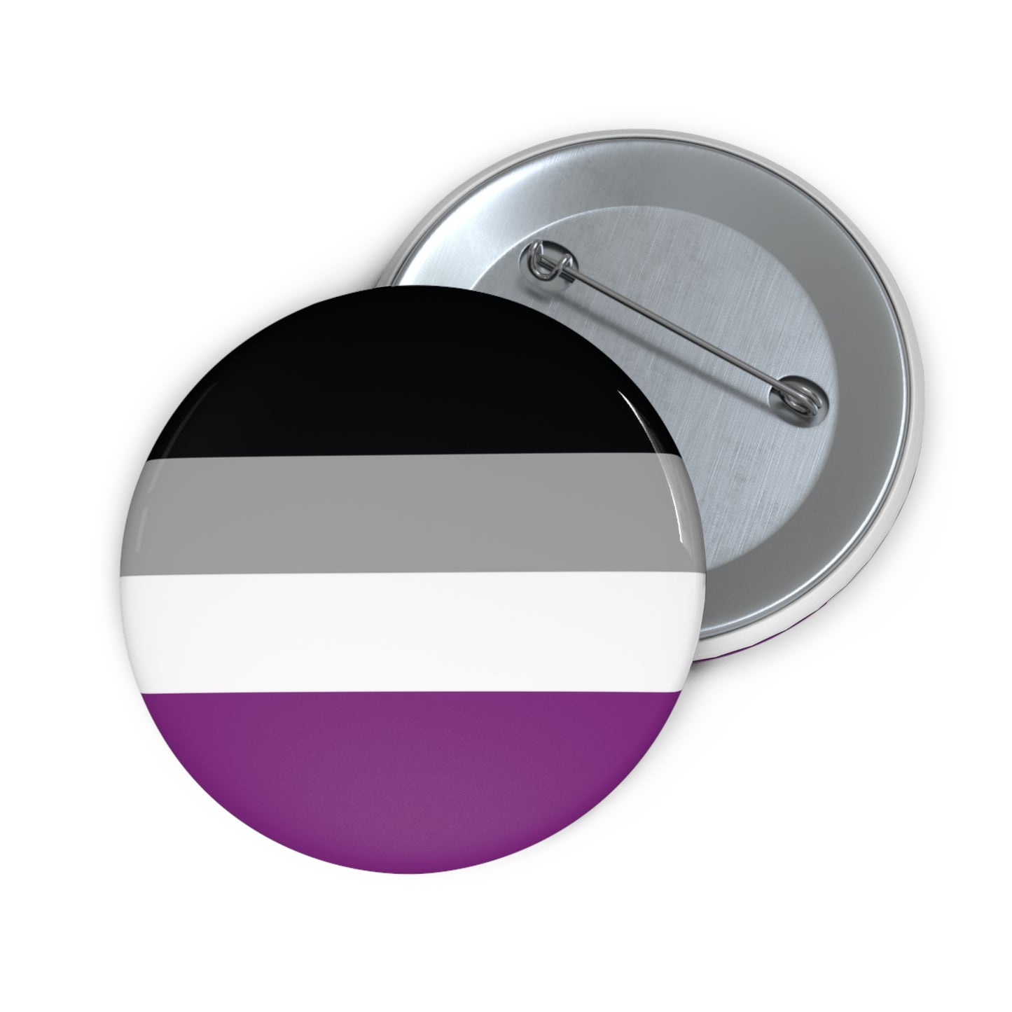 Asexual Pride Flag Button