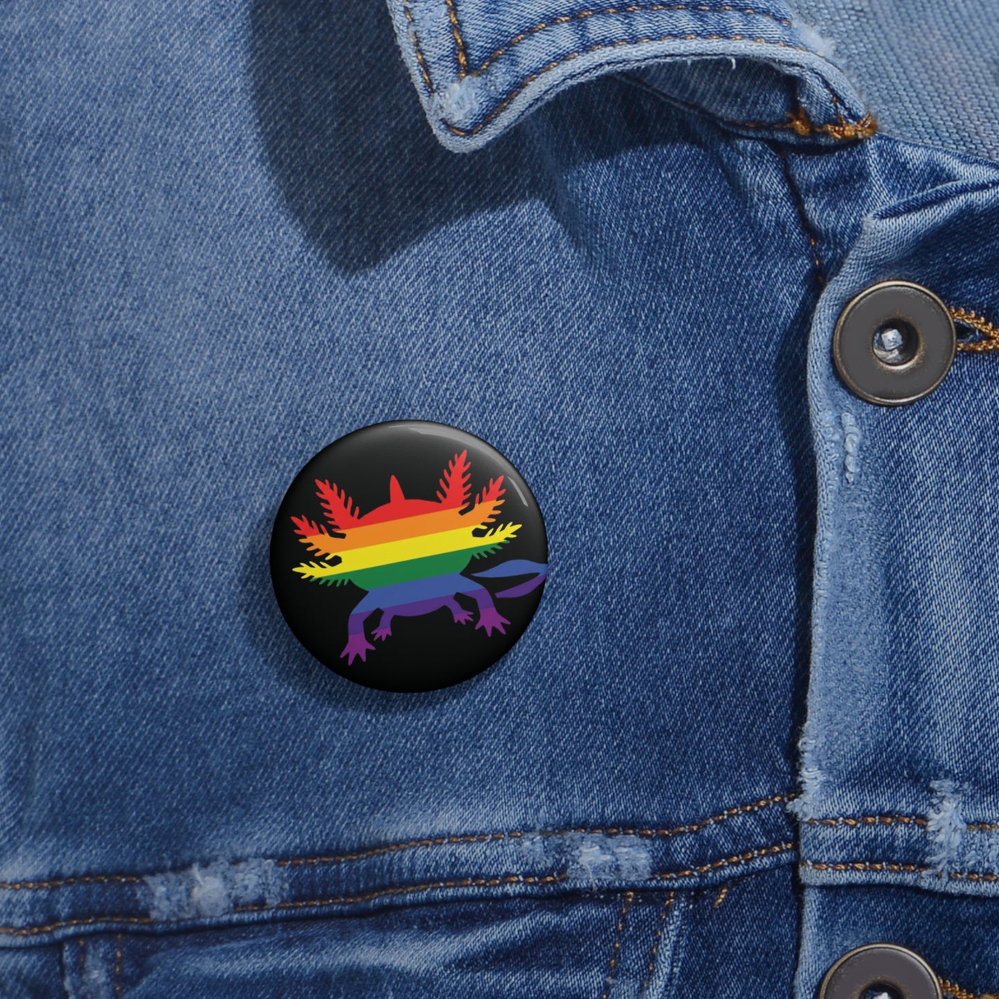Axolotl | Pride Animal Button