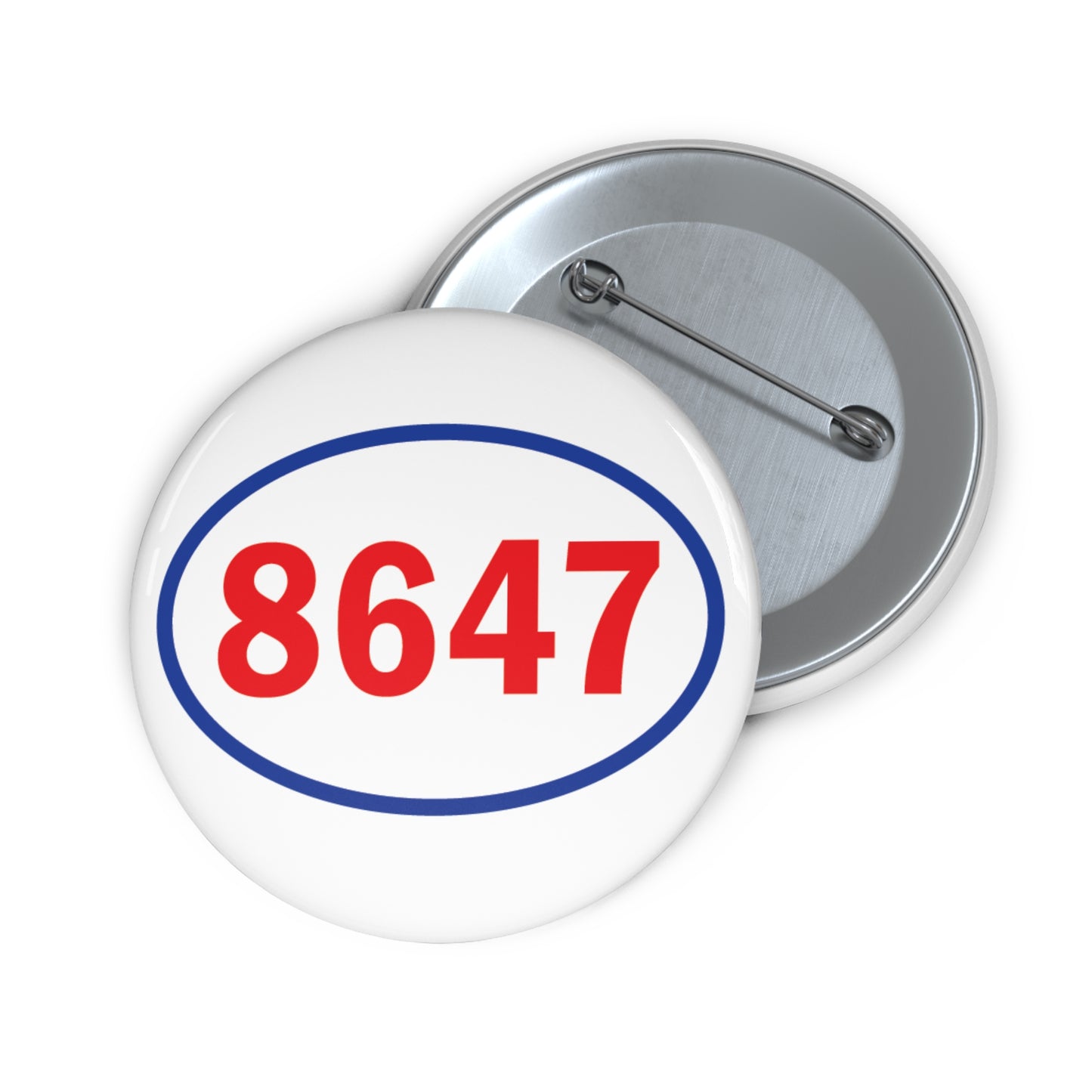 86 47 | Restaurant Slang Pin Button