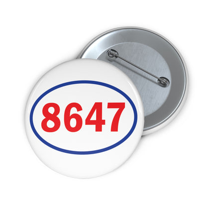 86 47 | Restaurant Slang Pin Button