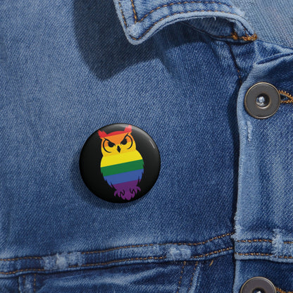 Owl | Pride Animal Button