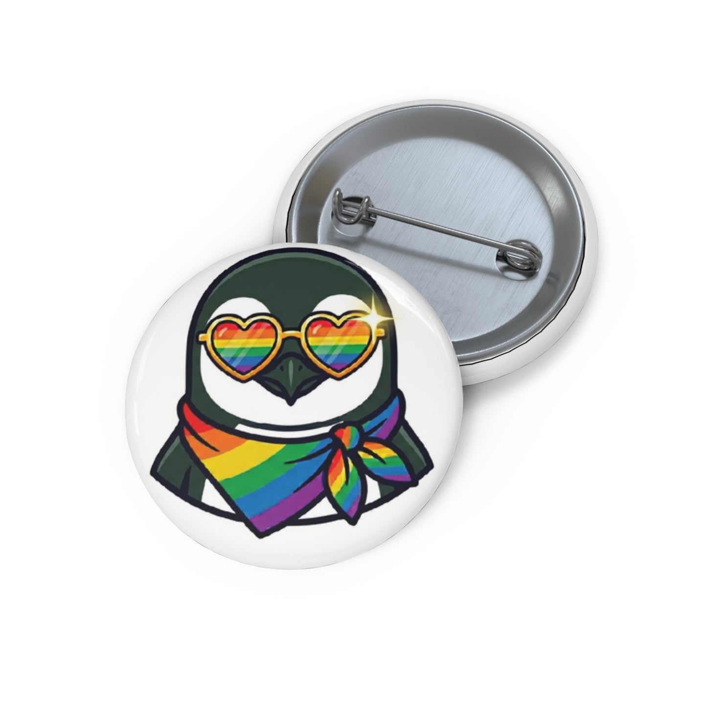 Penguin | Prideglasses Pride Button