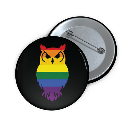 Owl | Pride Animal Button