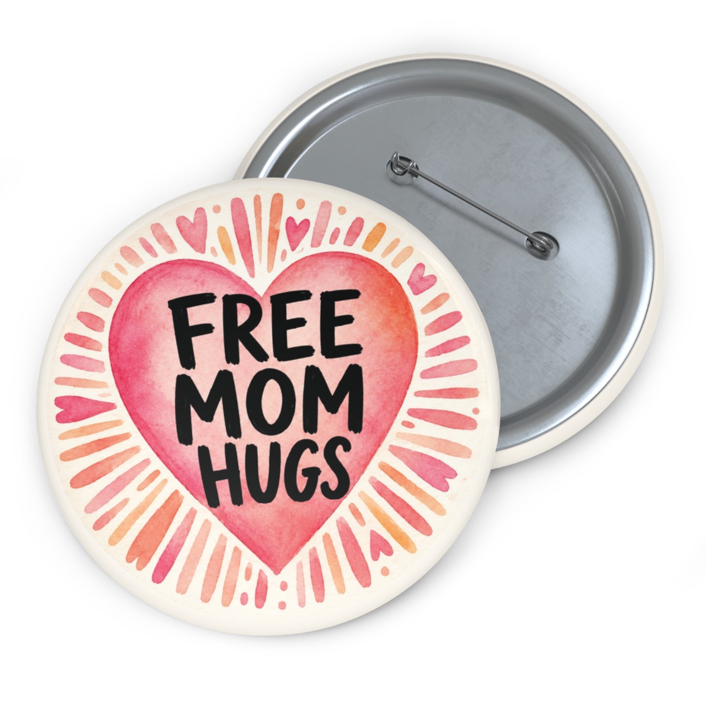 Free Mom Hugs | Pride Ally Button