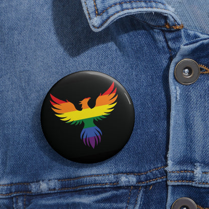 Phoenix | Pride Animal Button