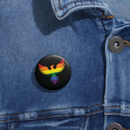 Phoenix | Pride Animal Button