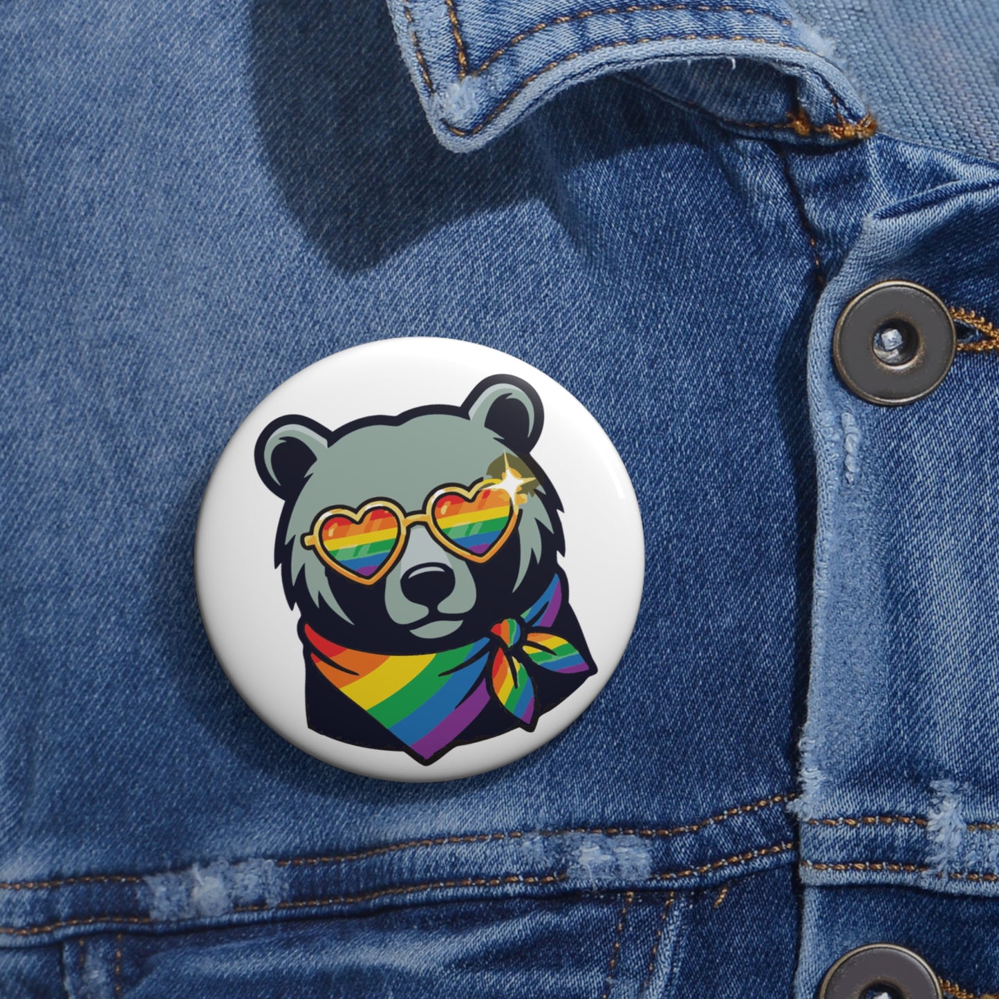 Bear | Prideglasses Pride Button