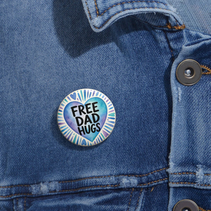Free Dad Hugs | Pride Ally Button