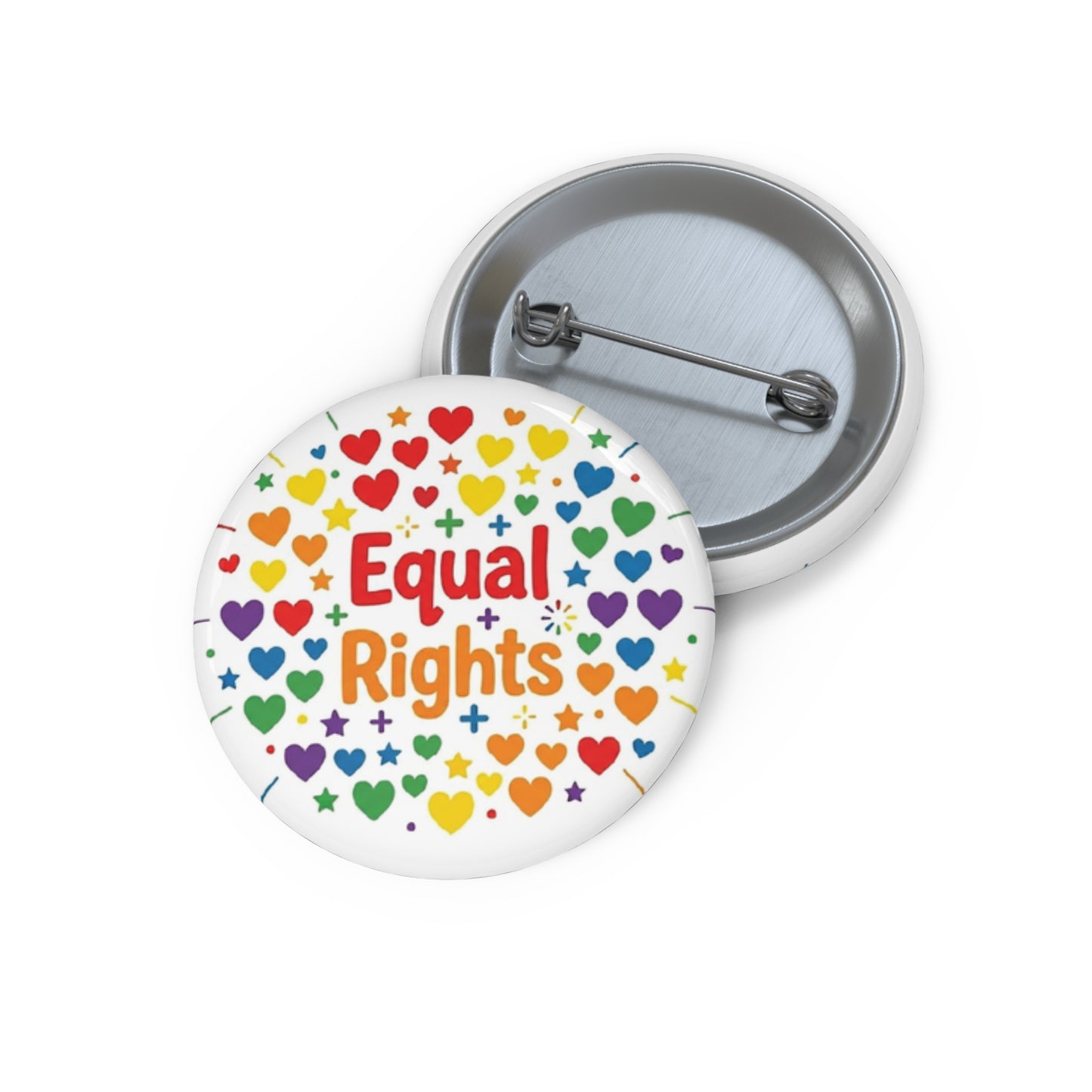 Equal Rights | Statement Pin Button