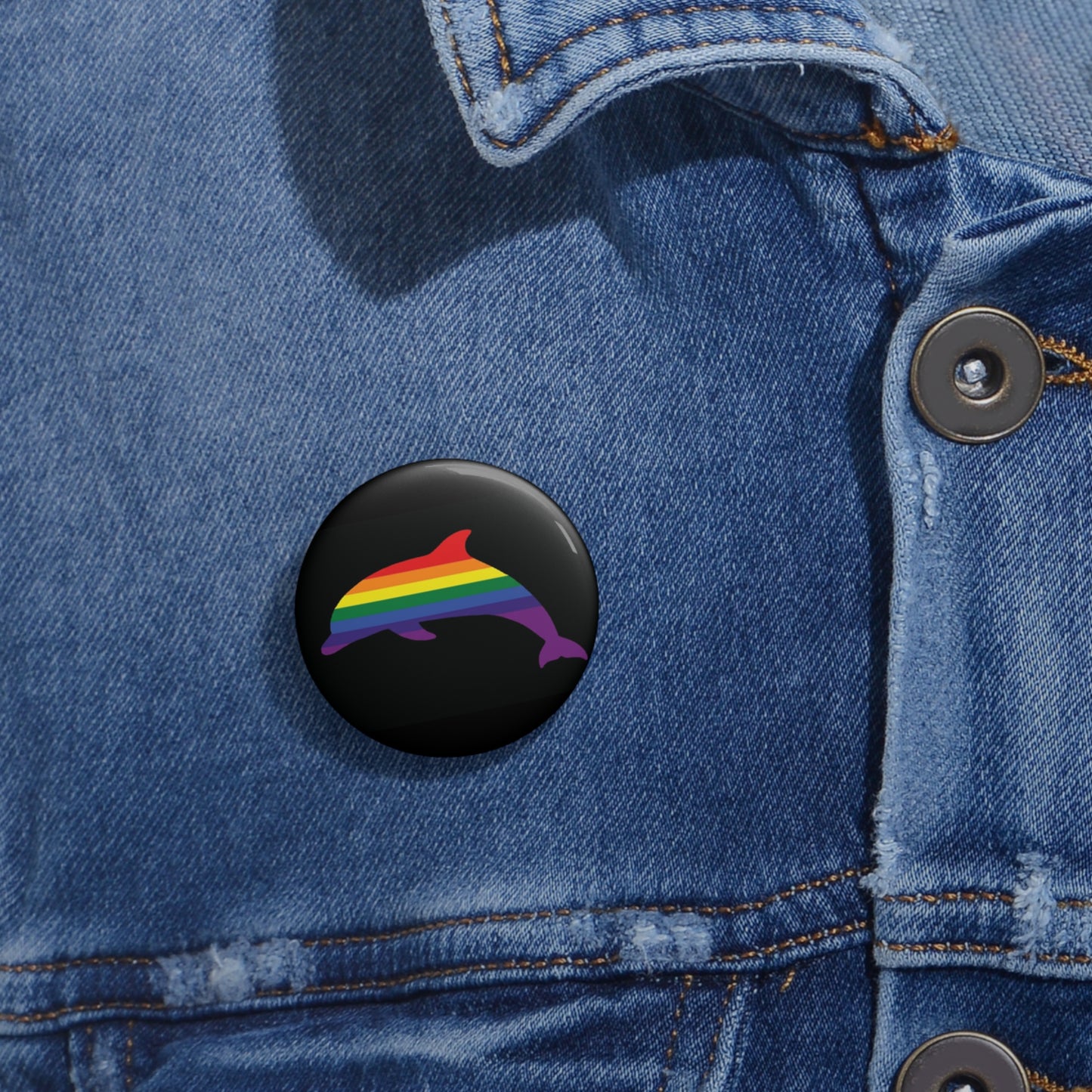 Dolphin | Pride Animal Button