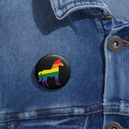 Unicorn | Pride Animal Button