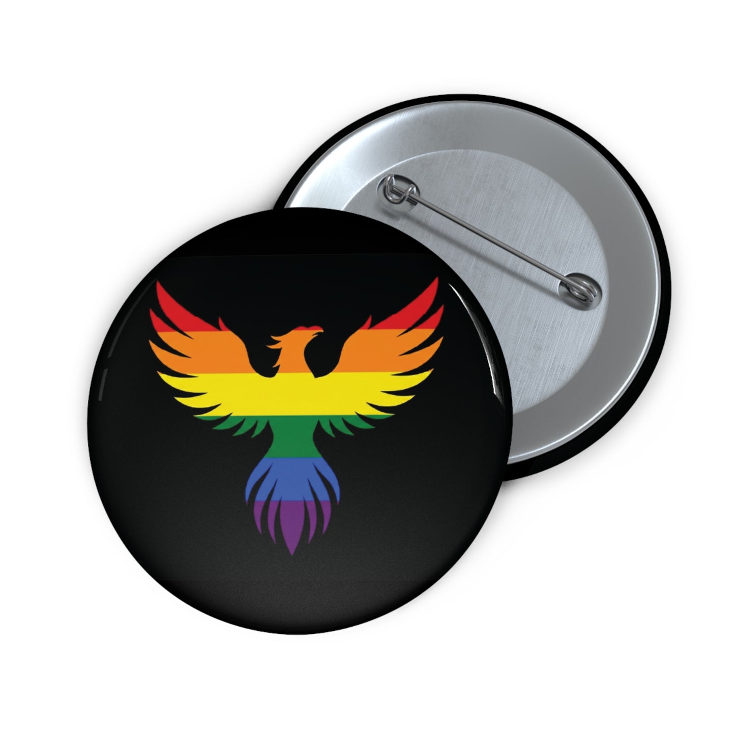 Phoenix | Pride Animal Button