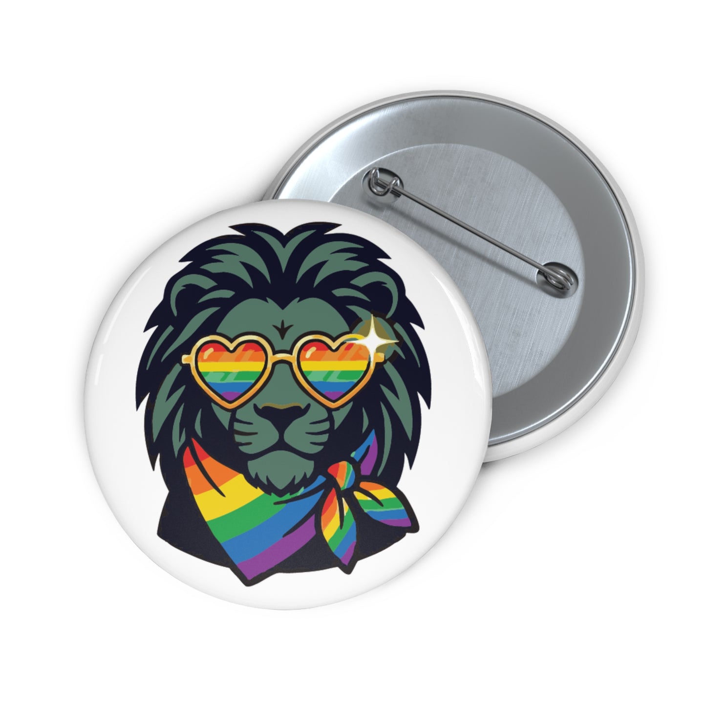 Lion | Prideglasses Pride Button