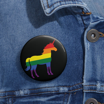 Unicorn | Pride Animal Button