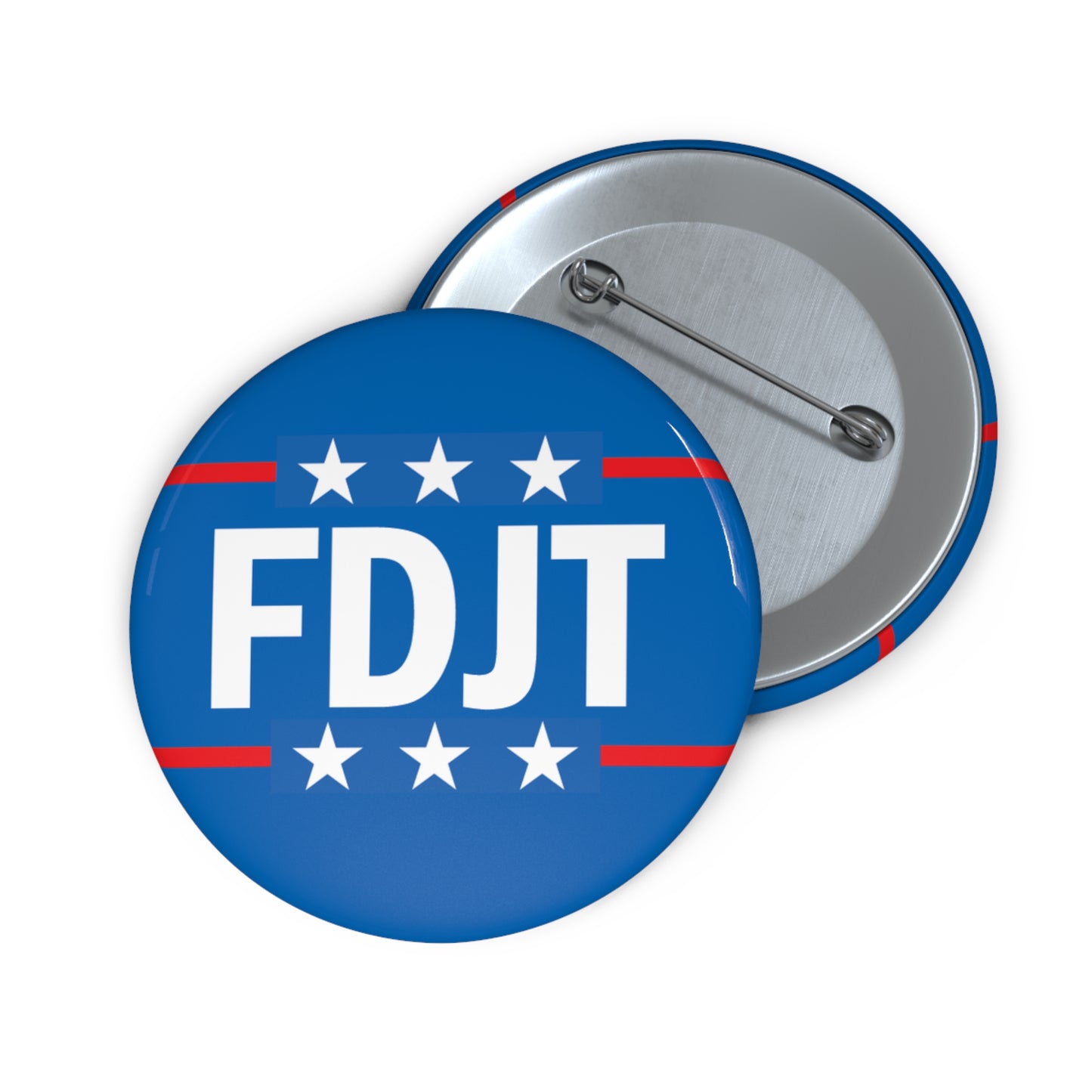 FDJT | Political Statement Pin Button