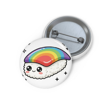 CutiePride - Sushi | Kawaii Rainbow Pride Button