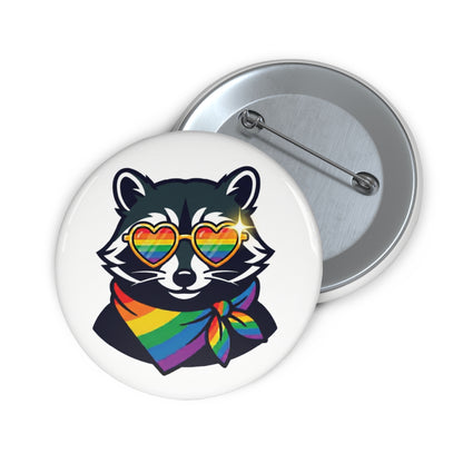 Raccoon | Prideglasses Pride Button
