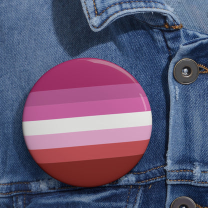 Lesbian Pride Flag Button