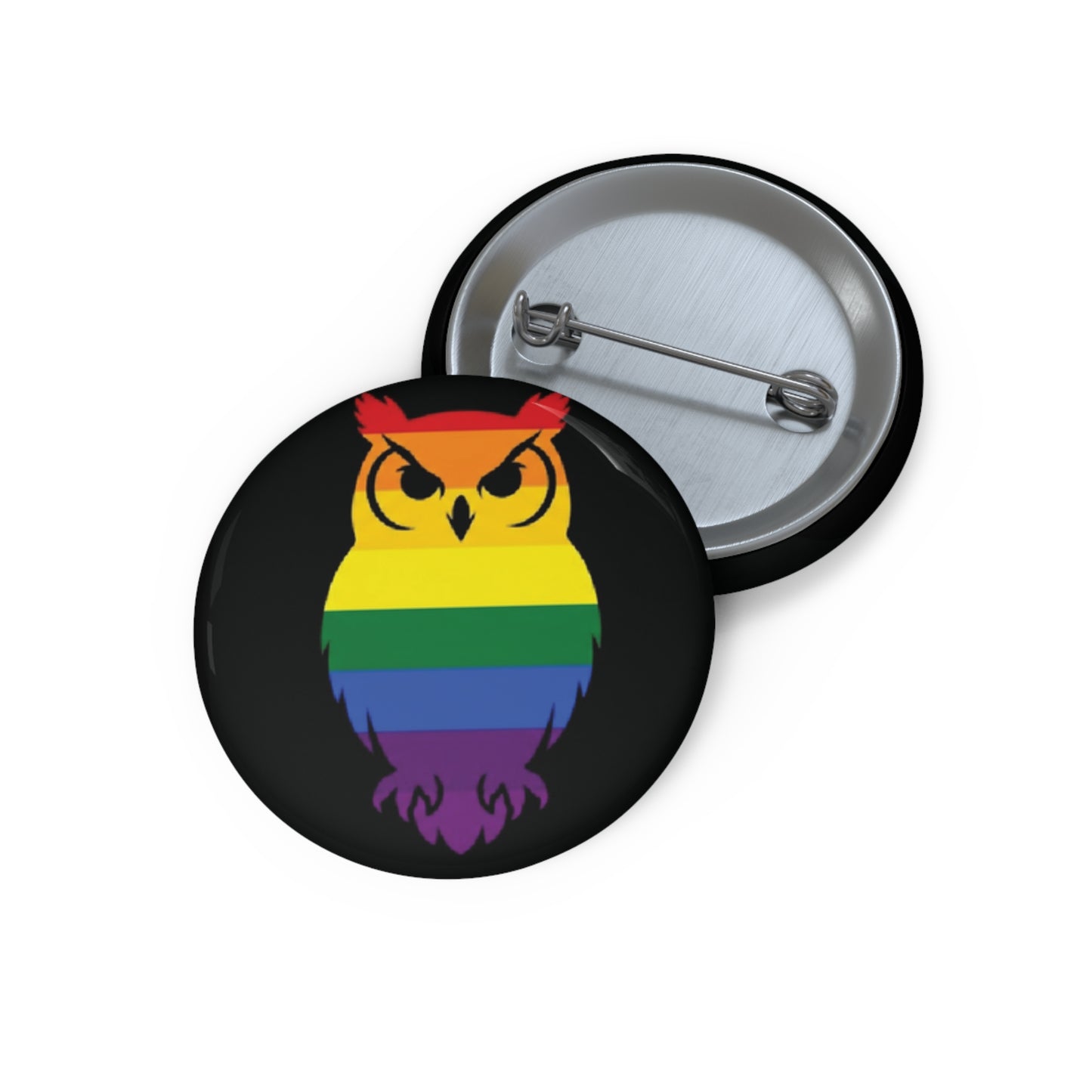 Owl | Pride Animal Button