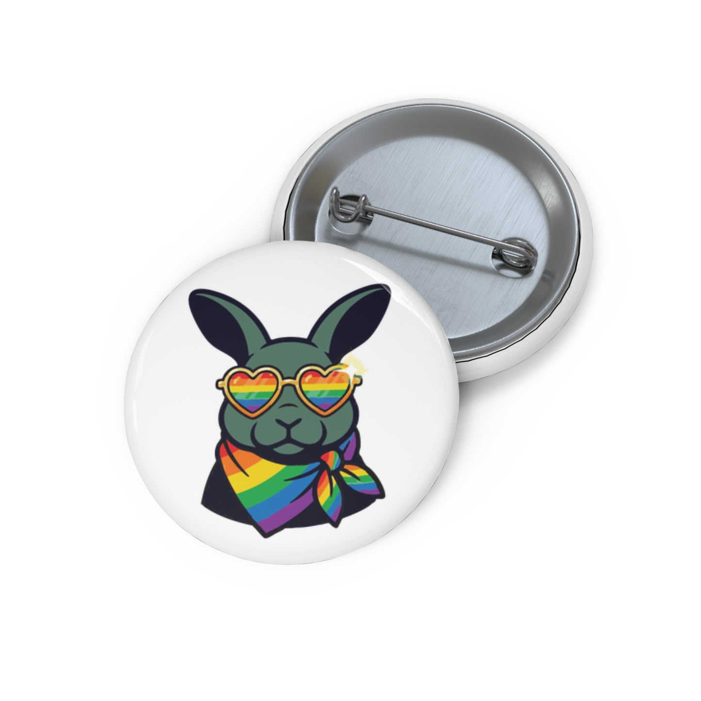 Rabbit | Prideglasses Pride Button