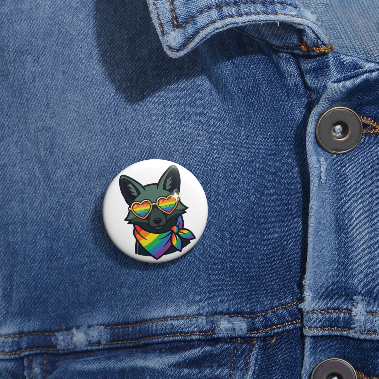 Fox | Prideglasses Pride Button