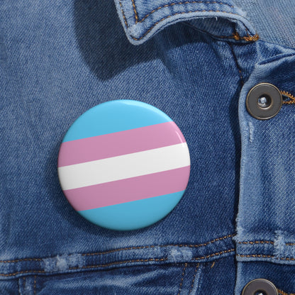 Trans Pride Flag Button