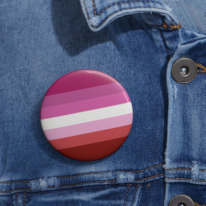 Lesbian Pride Flag Button