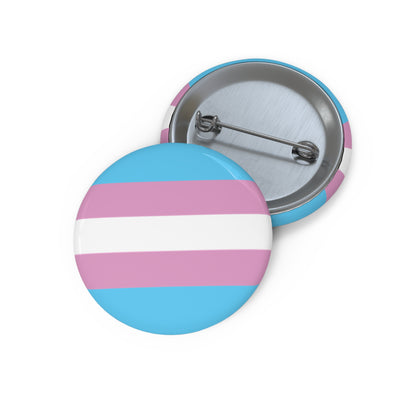 Trans Pride Flag Button