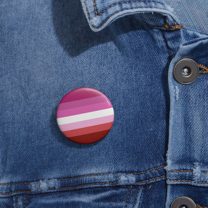 Lesbian Pride Flag Button