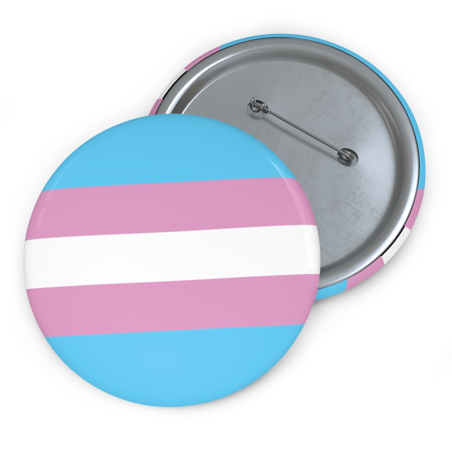 Trans Pride Flag Button