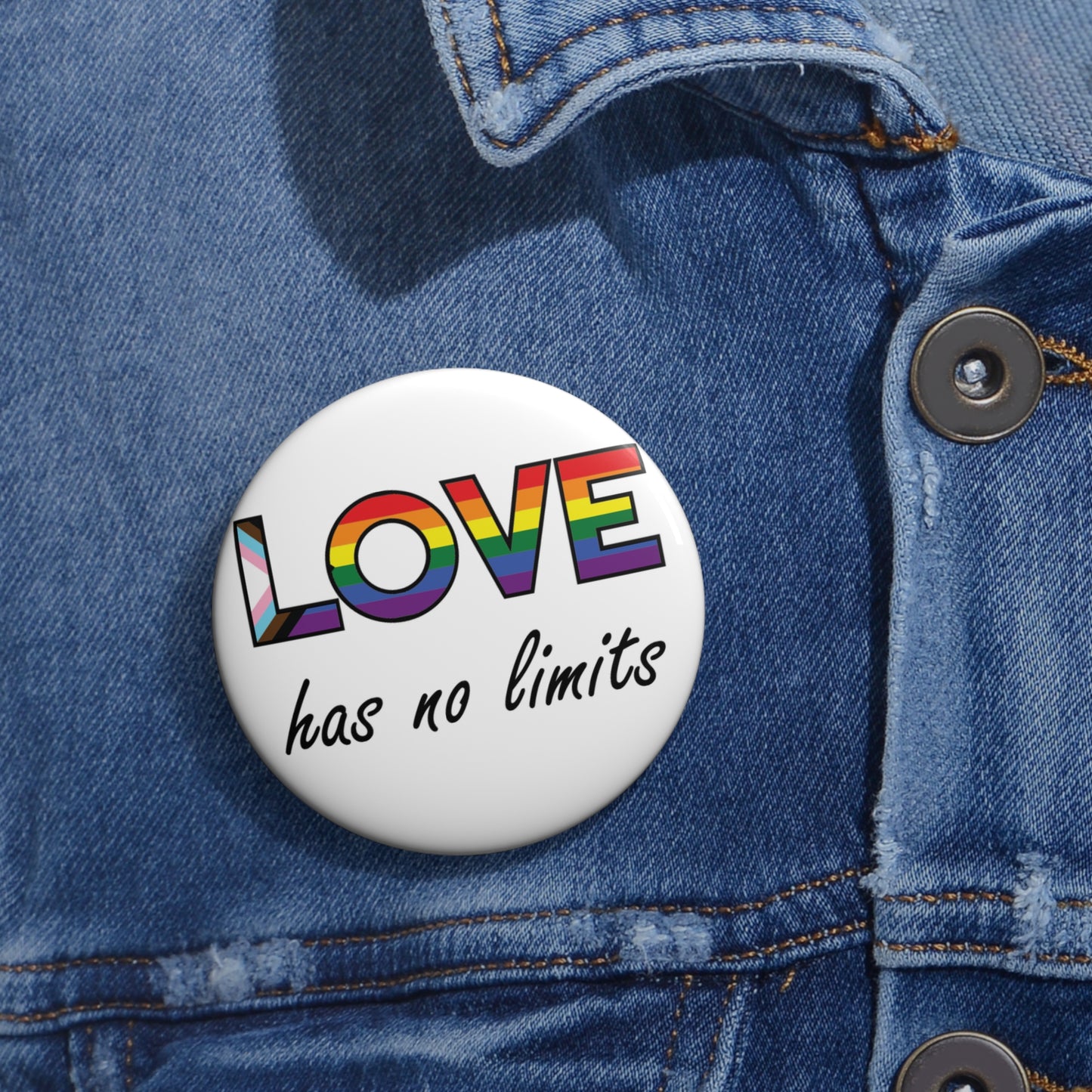 Love Has No Limits | Pride Button