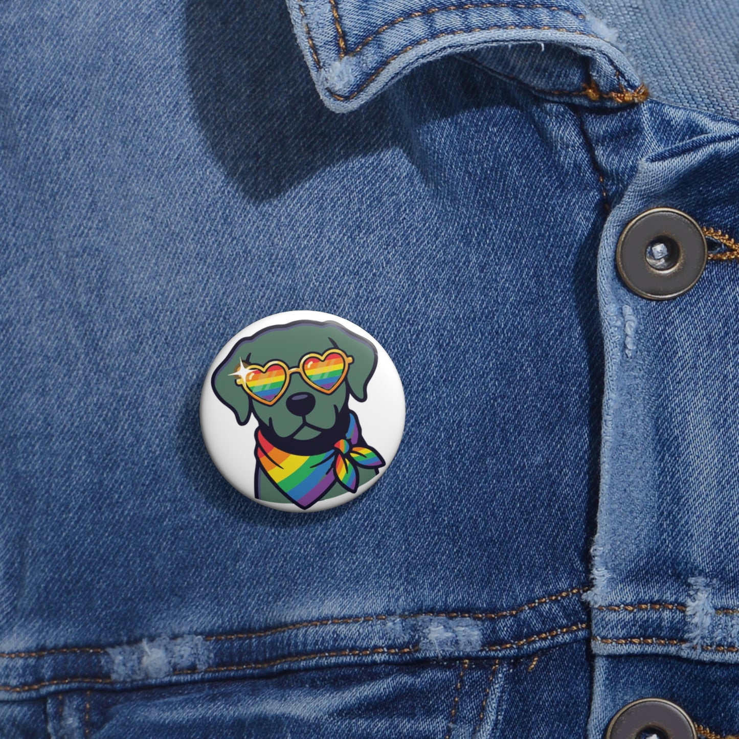 Doggo | Prideglasses Pride Button