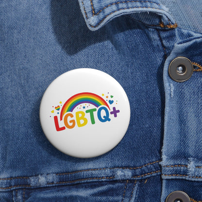 LGBTQ+ | Rainbow Pride Button
