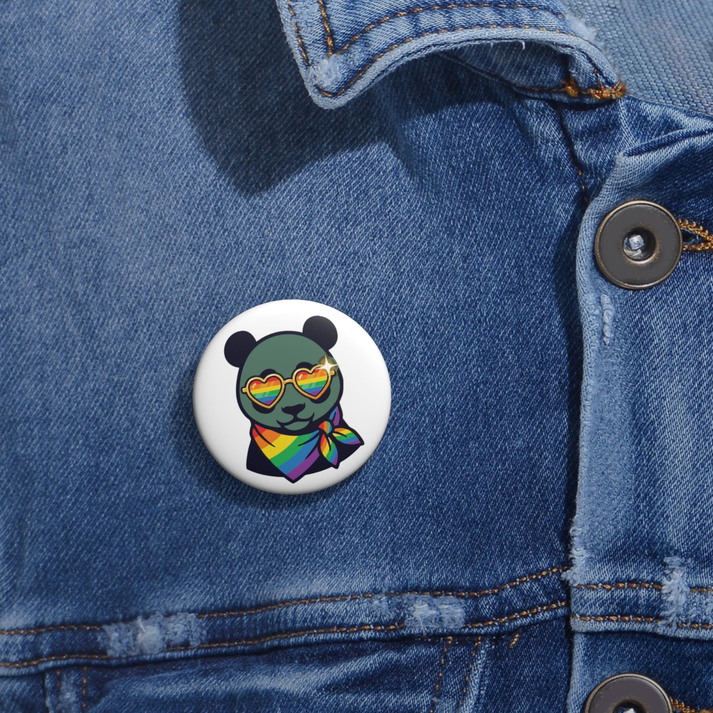 Panda | Prideglasses Pride Button