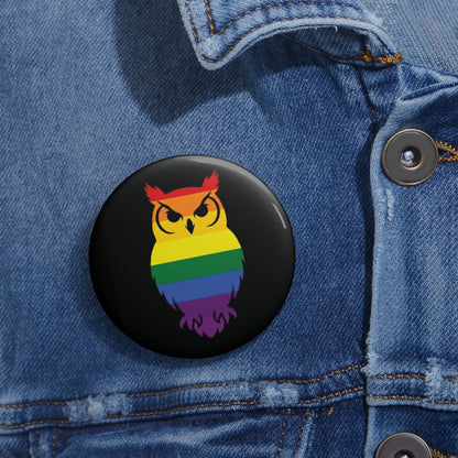 Owl | Pride Animal Button