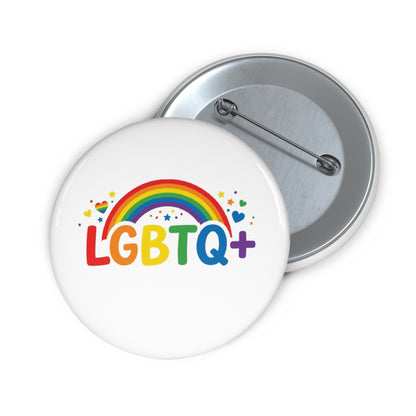 LGBTQ+ | Rainbow Pride Button