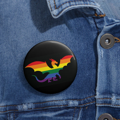 Dragon | Pride Animal Button