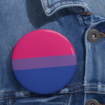Bisexual Pride Flag Button
