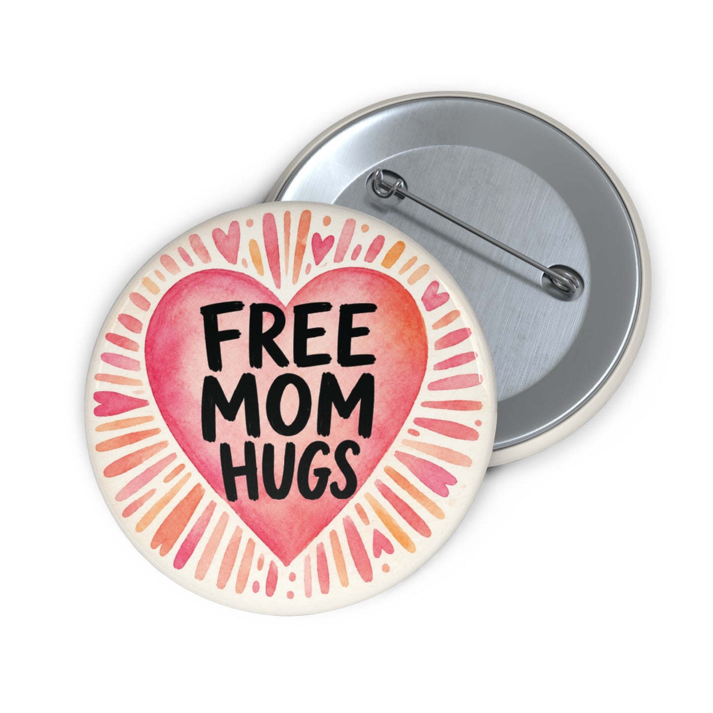 Free Mom Hugs | Pride Ally Button