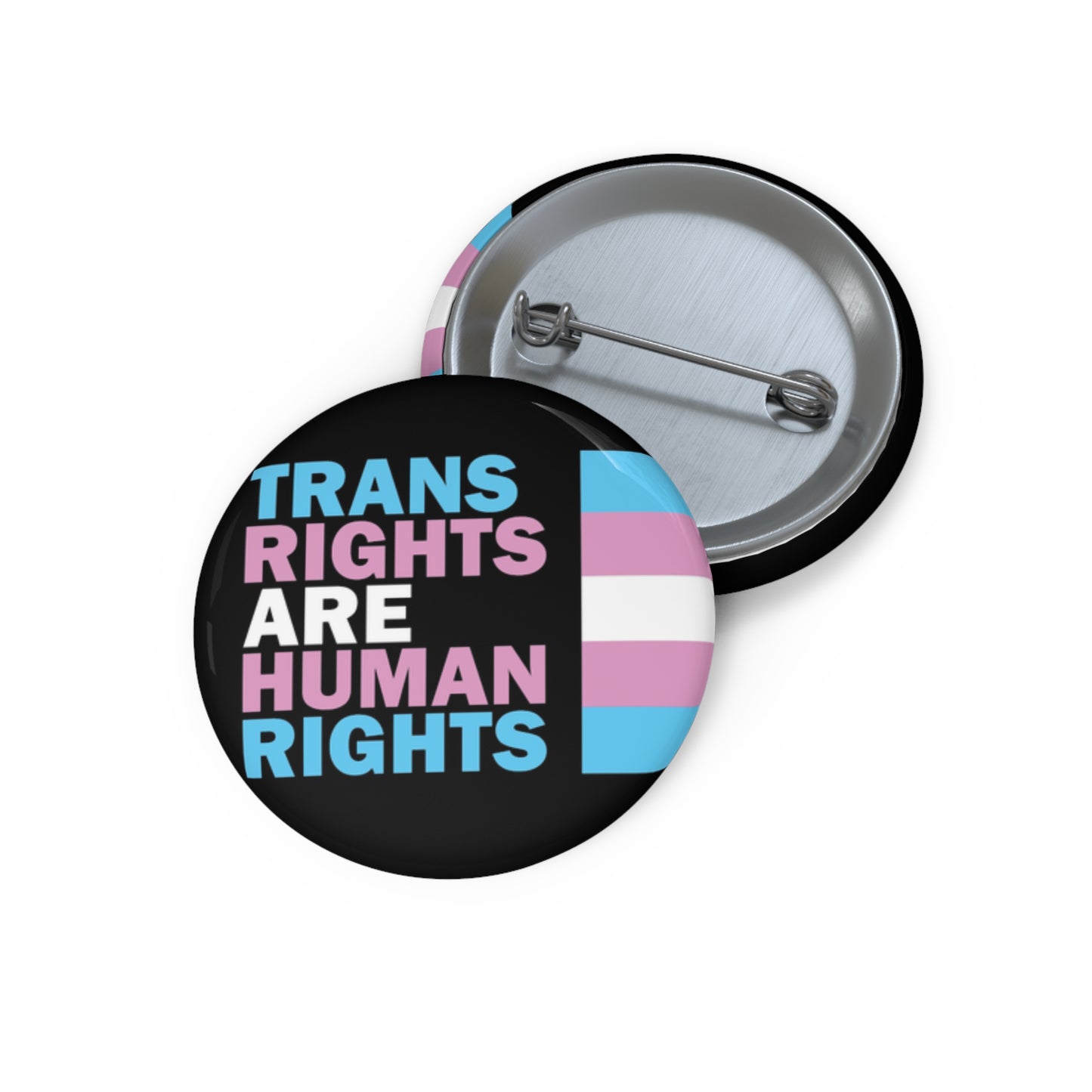 Trans Rights Are Human Rights | Pride Button