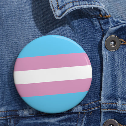 Trans Pride Flag Button