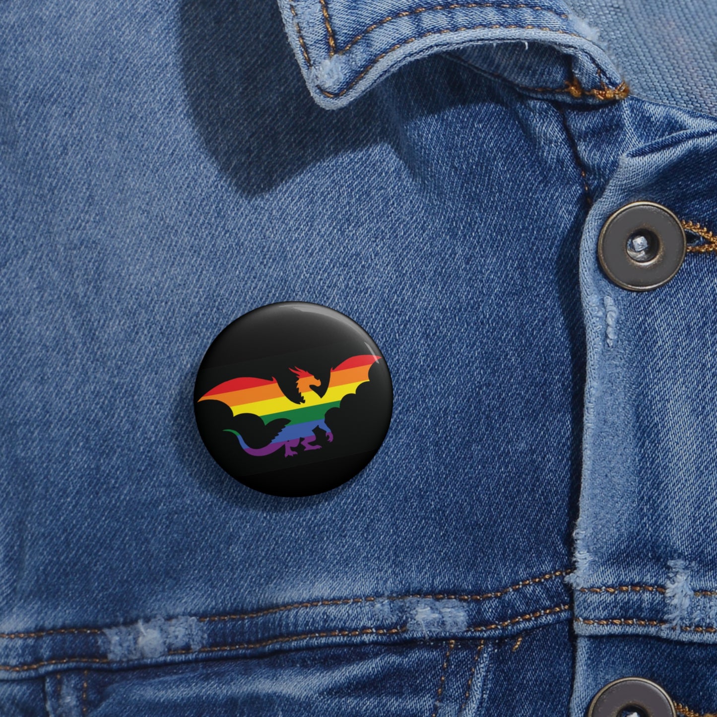 Dragon | Pride Animal Button