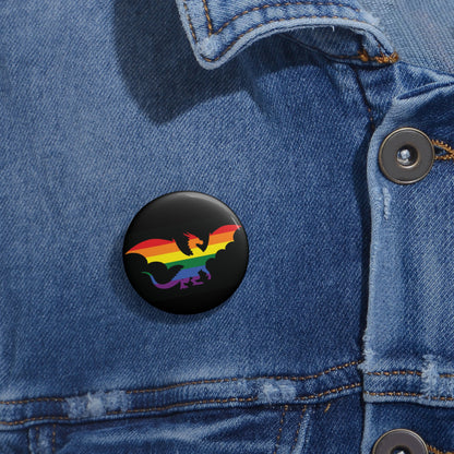 Dragon | Pride Animal Button