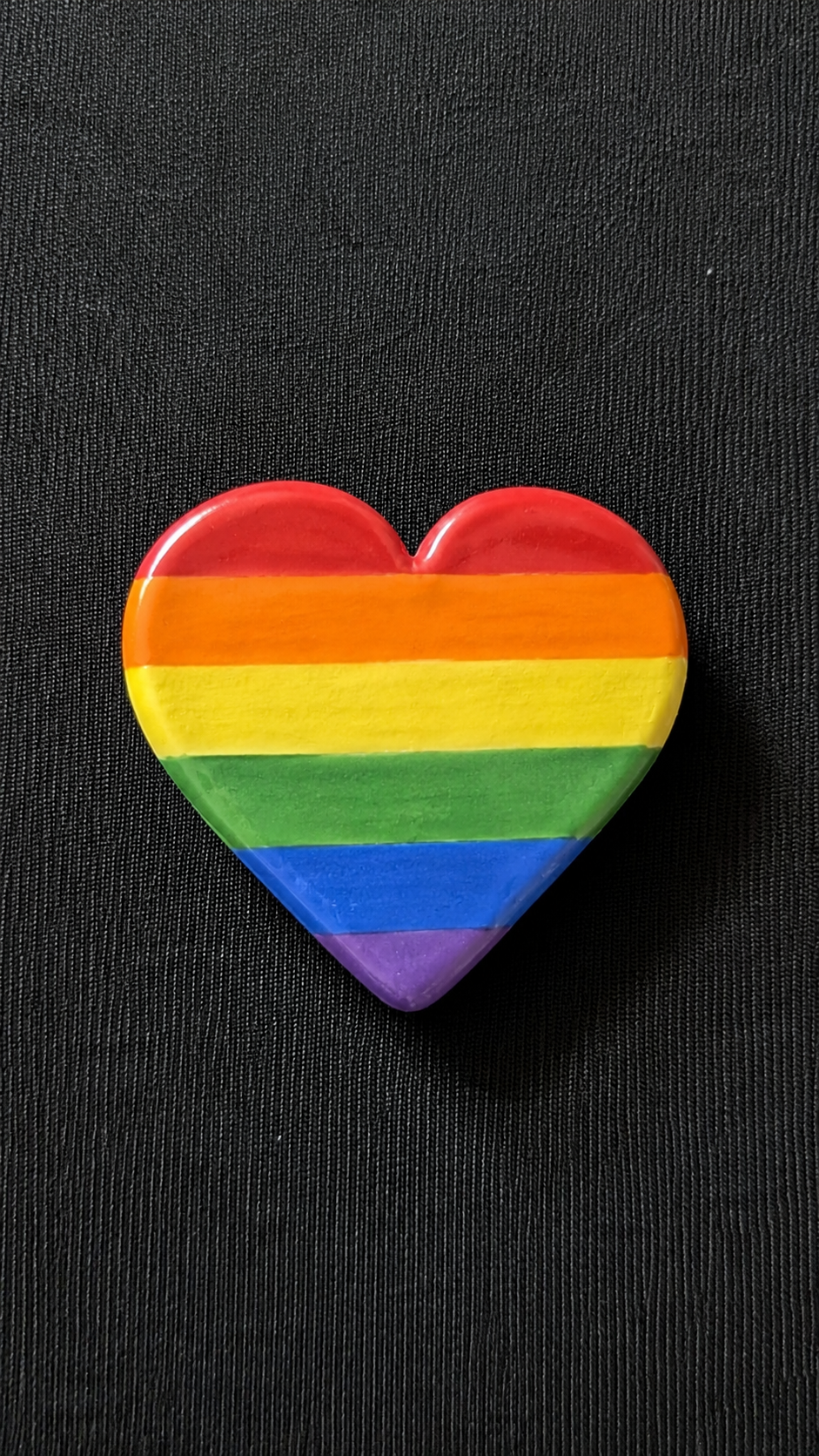Heartstones | Handmade Ceramic Pride Heart — Pre-Order
